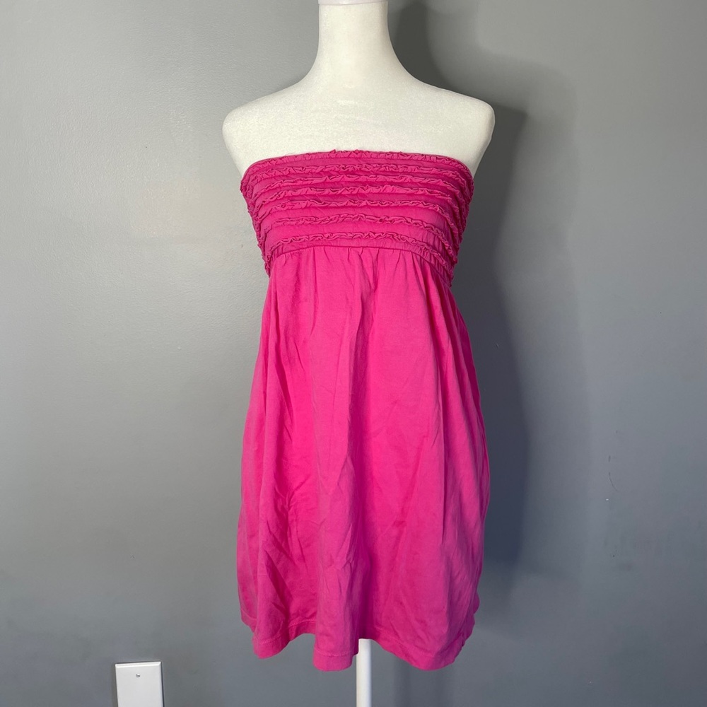 Short pink dress